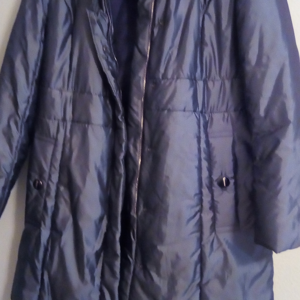NWOT St John Collection Silver Coat
